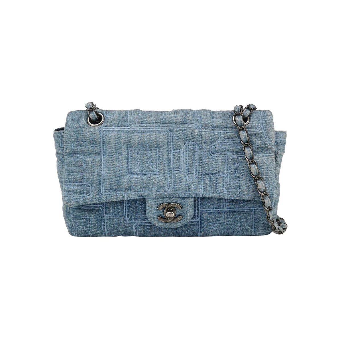 Chanel Chanel Classic Flap Medium Denim Seasonal limited Edition Shoulder Bag