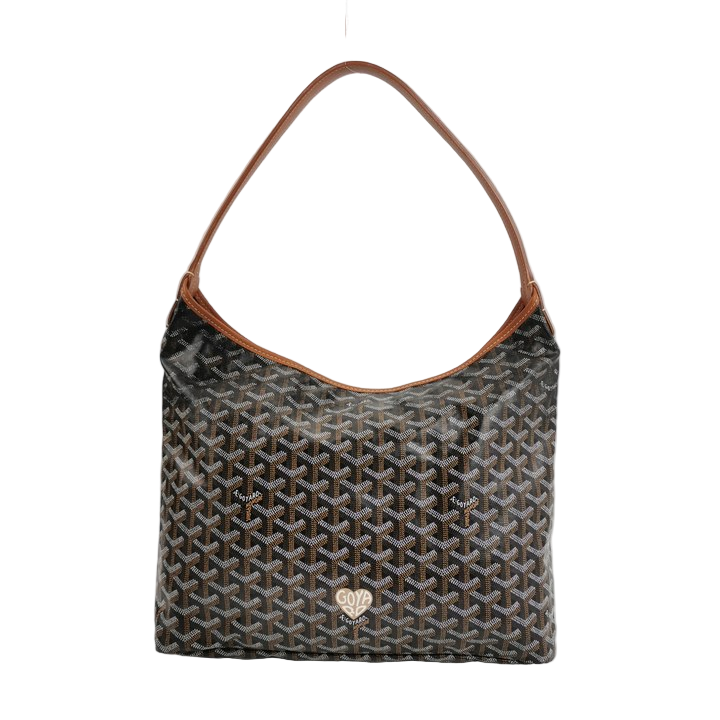 Goyard Goyard Calfskin Coated canvas Coated Shoulder Bag