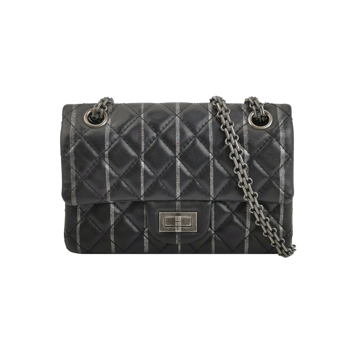 Chanel Chanel 2.55 Mini Calfskin Shoulder Bag