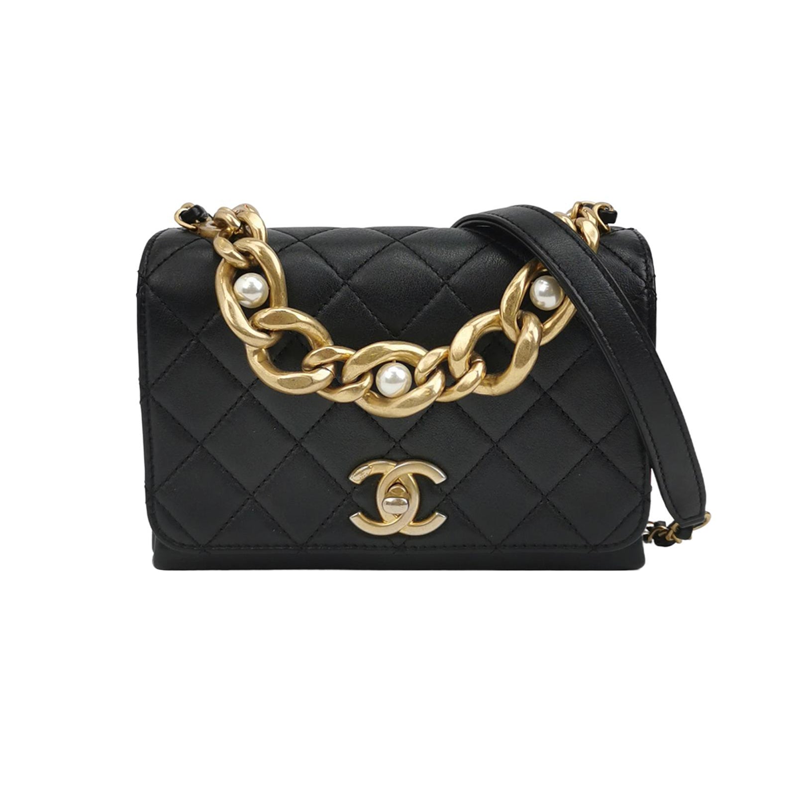 Flap Bag quilted CC turn-lock