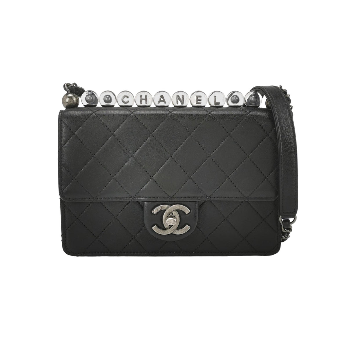 Chanel Chanel Flap Bag Mini Lambskin Shoulder Bag