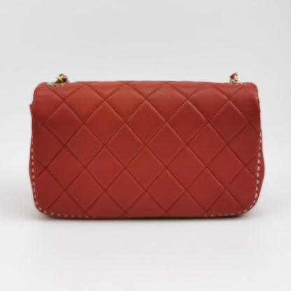 Flap Bag Lambskin quilted CC turn-lock