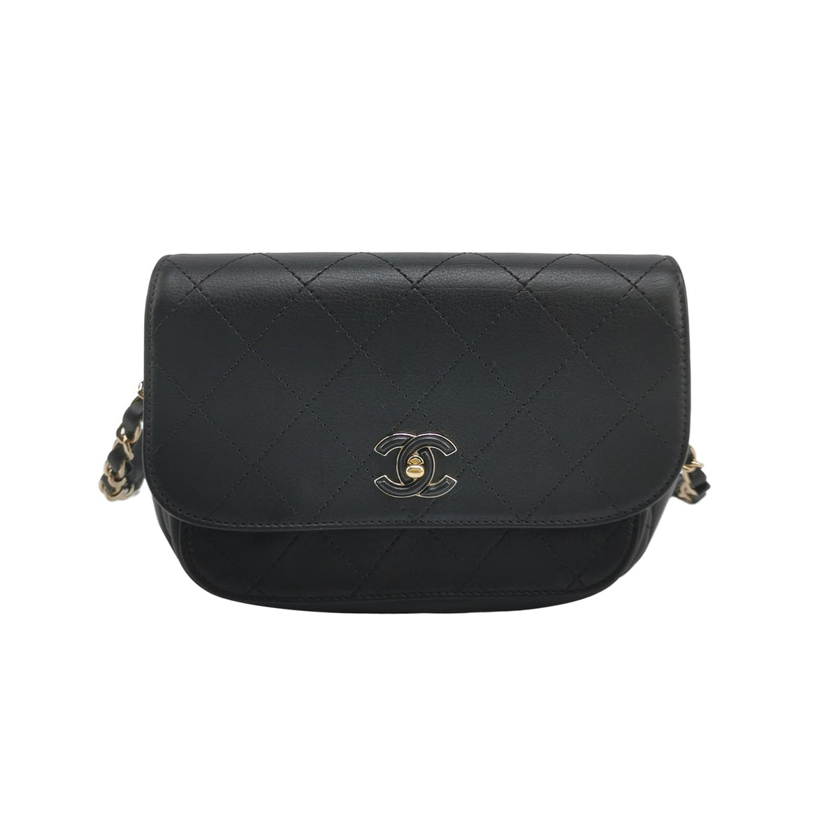 Chanel Chanel Flap Bag Calfskin Handbag