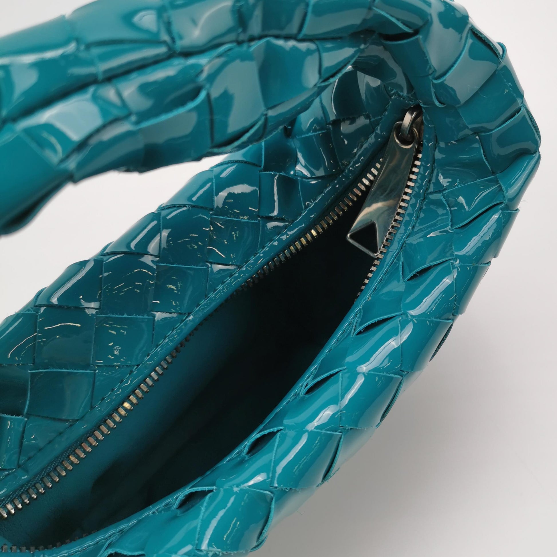 Jodie Patent leather Intrecciato