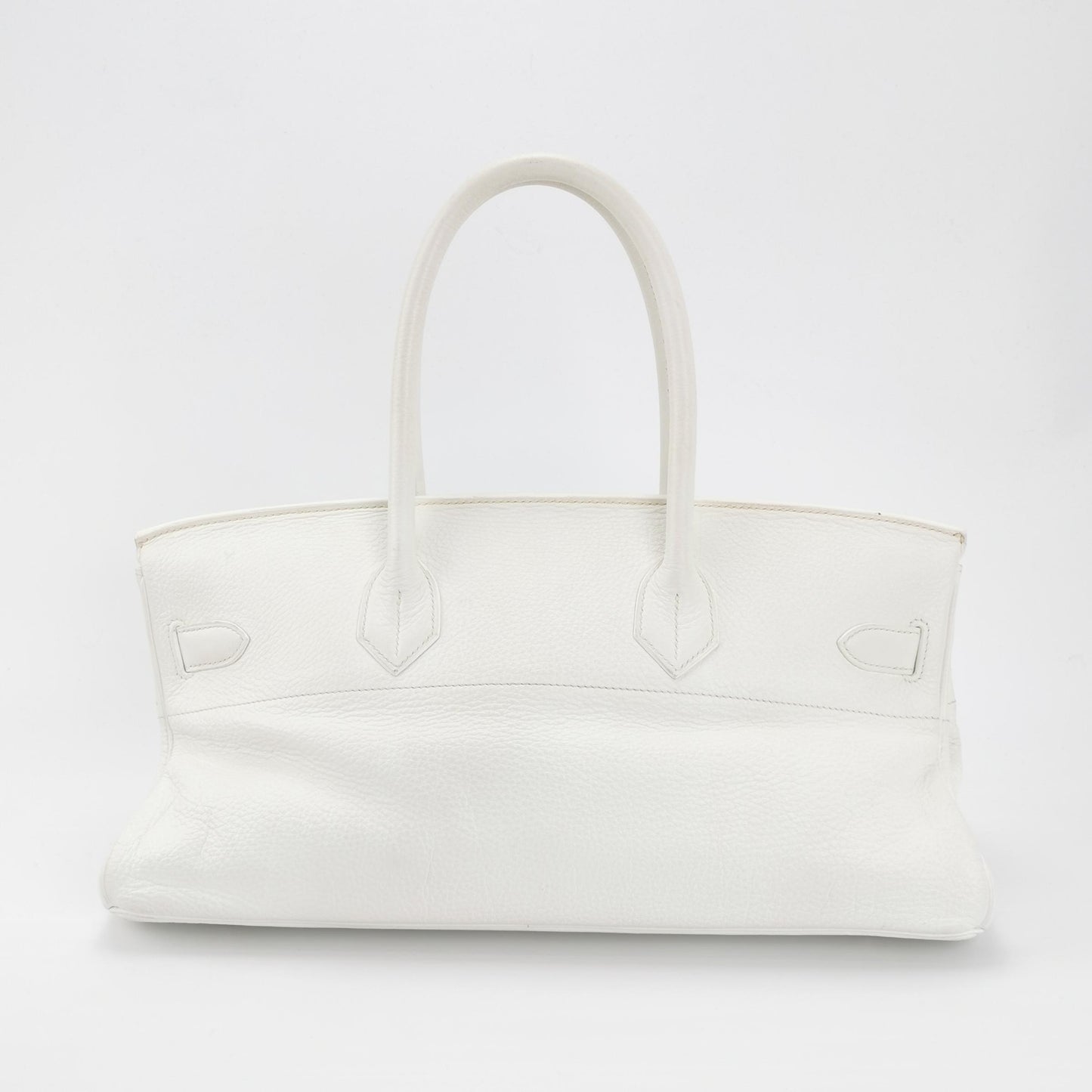 Shoulder Birkin Togo Silver 01 White J