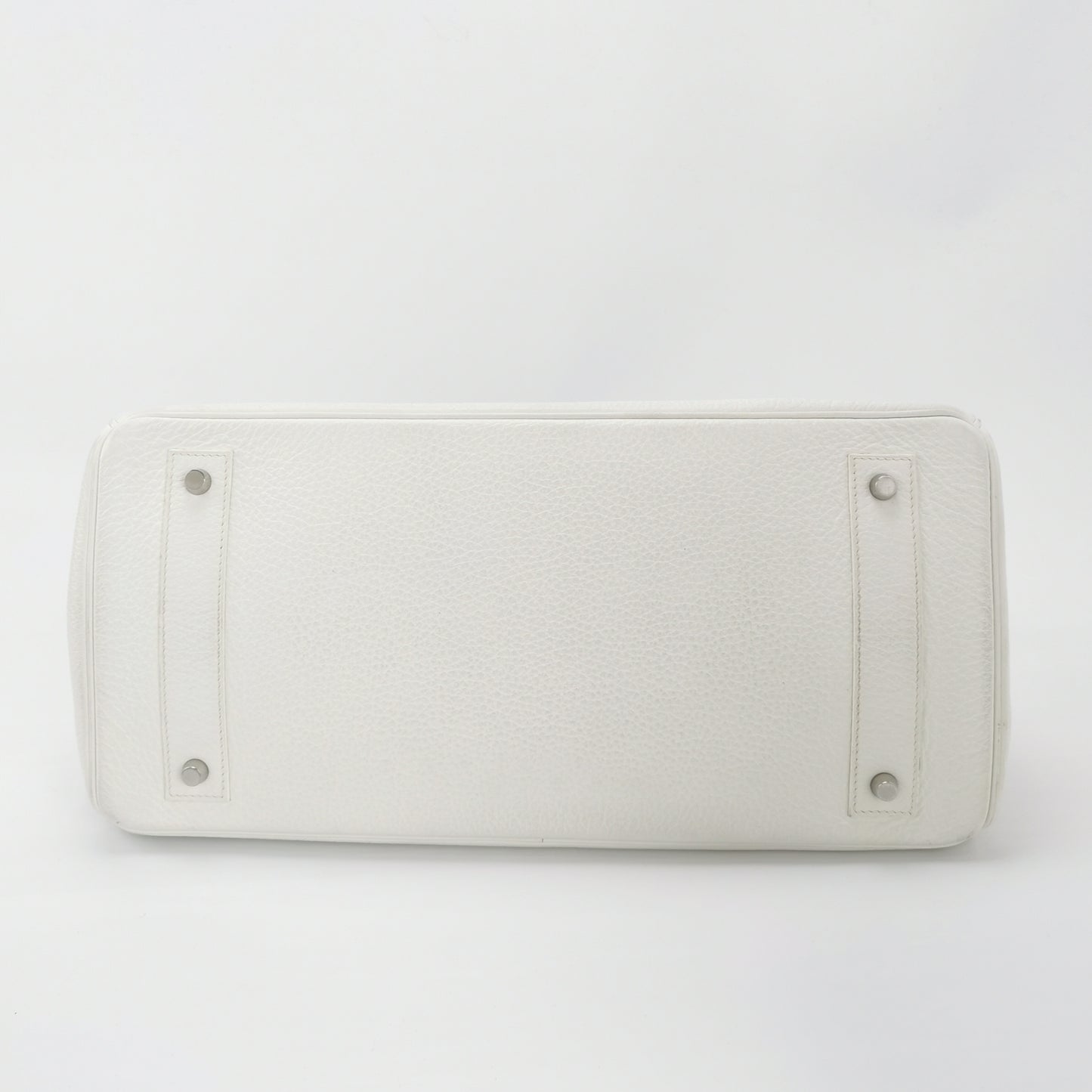 Shoulder Birkin Togo Silver 01 White J