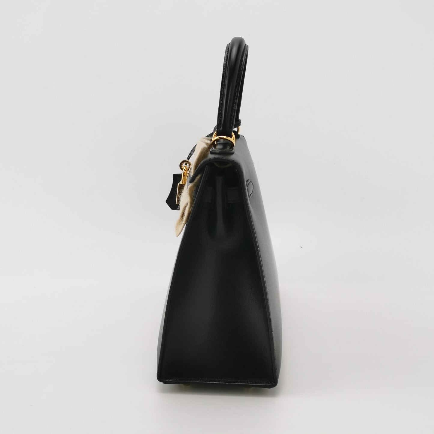 Kelly 25 Box Calf Gold 89 Black D