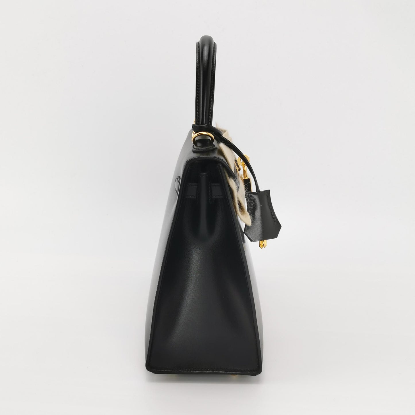 Kelly 25 Box Calf Gold 89 Black D