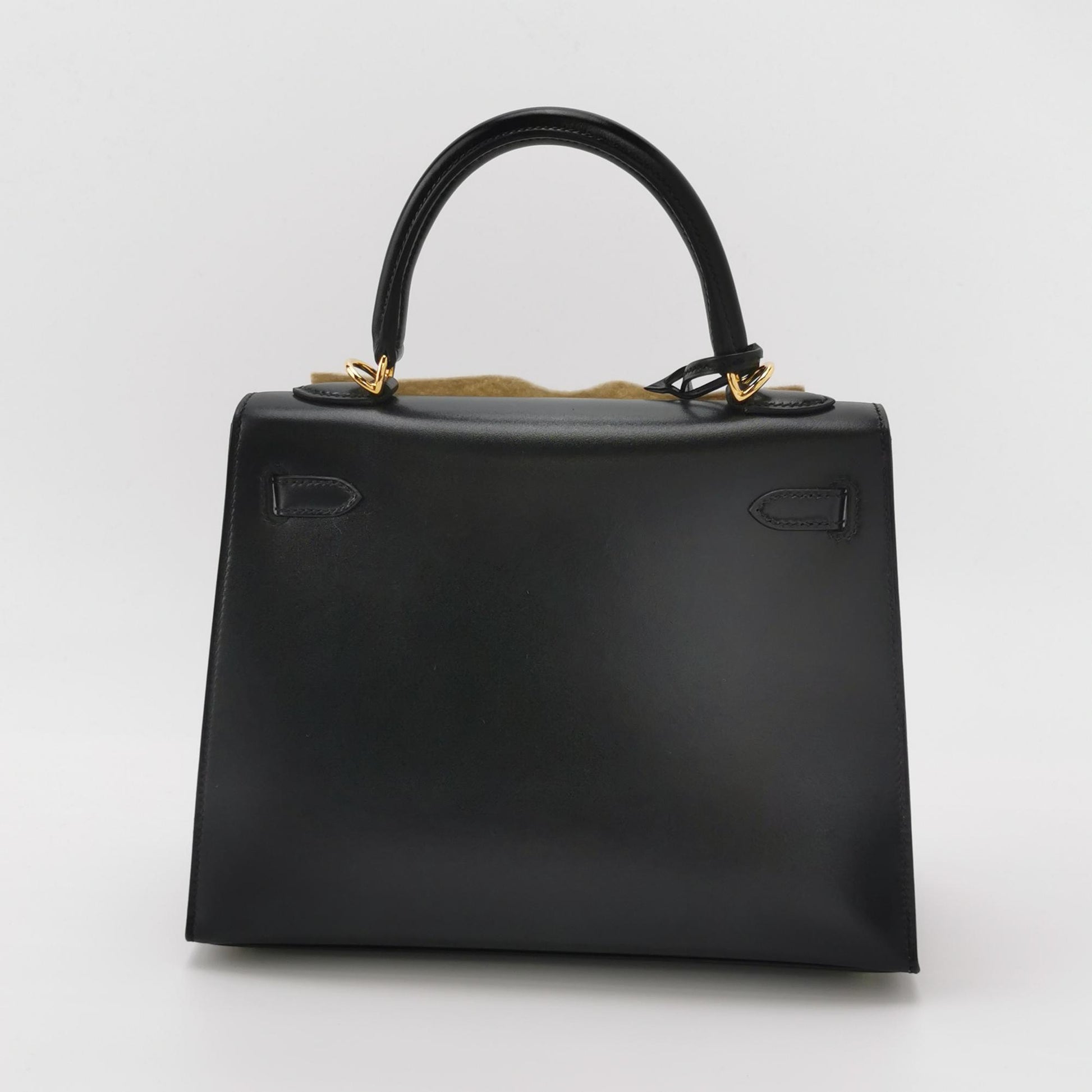 Kelly 25 Box Calf Gold 89 Black D