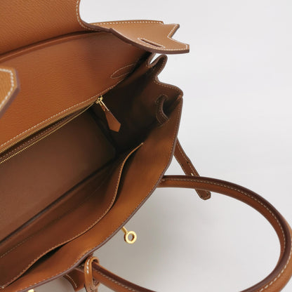 Birkin Gold 30 Epsom Gold 37 Gold Brown C