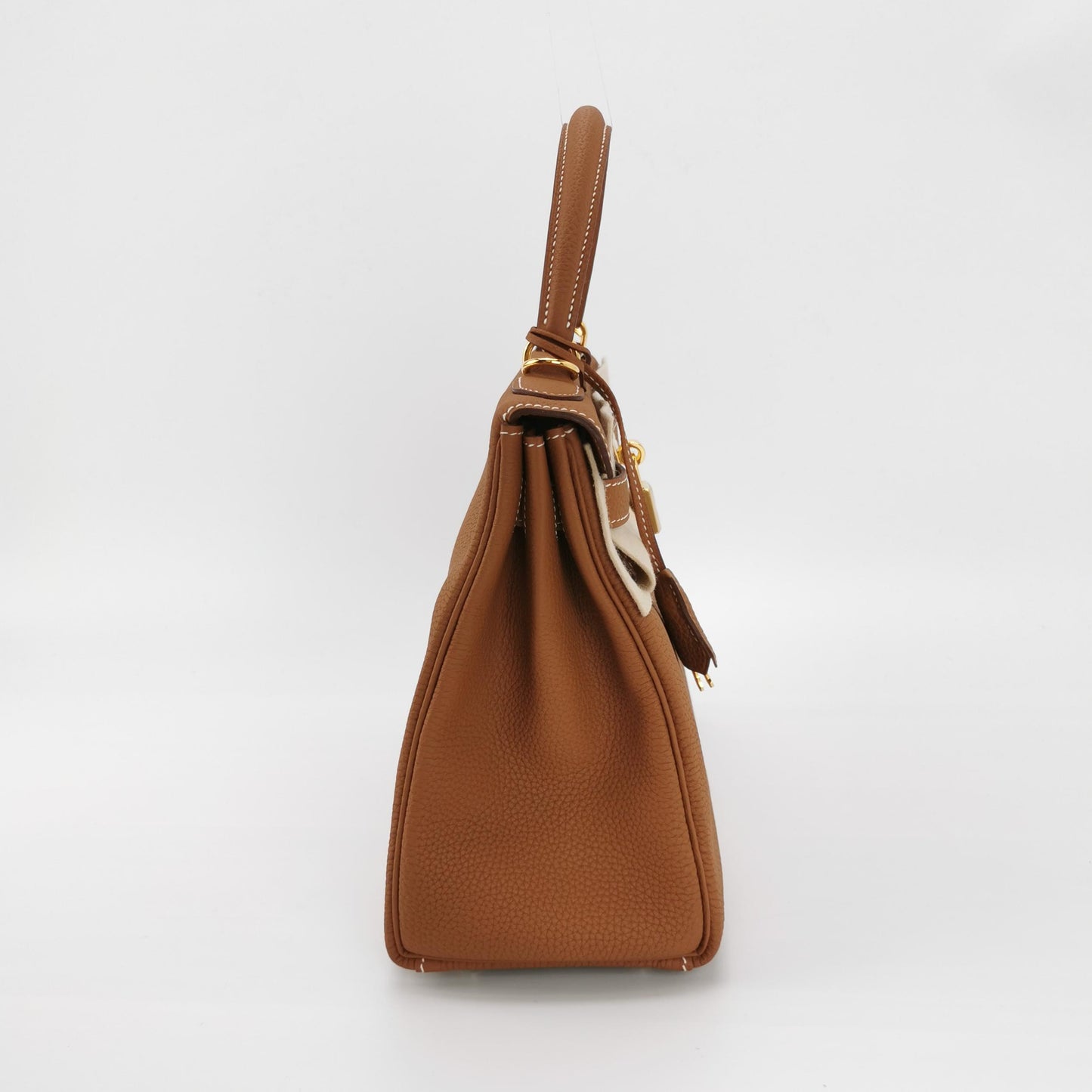 Kelly 28 Togo Gold 37 Gold Brown Y