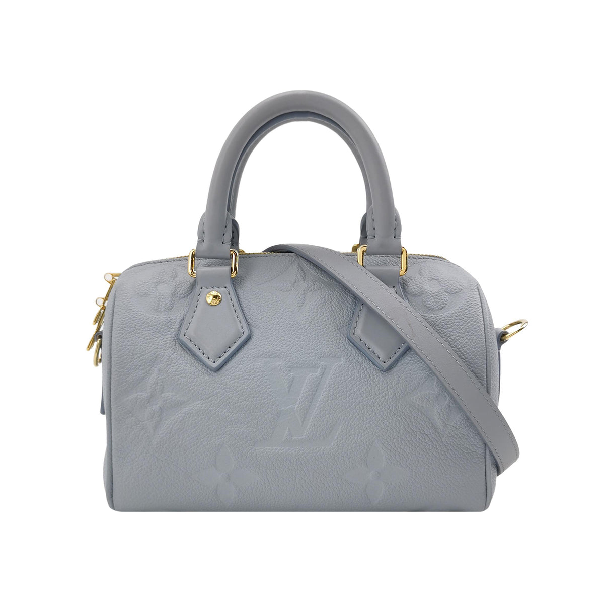 Louis Vuitton (LV) Louis Vuitton Speedy Bandouliere 20 Calfskin Shoulder Bag