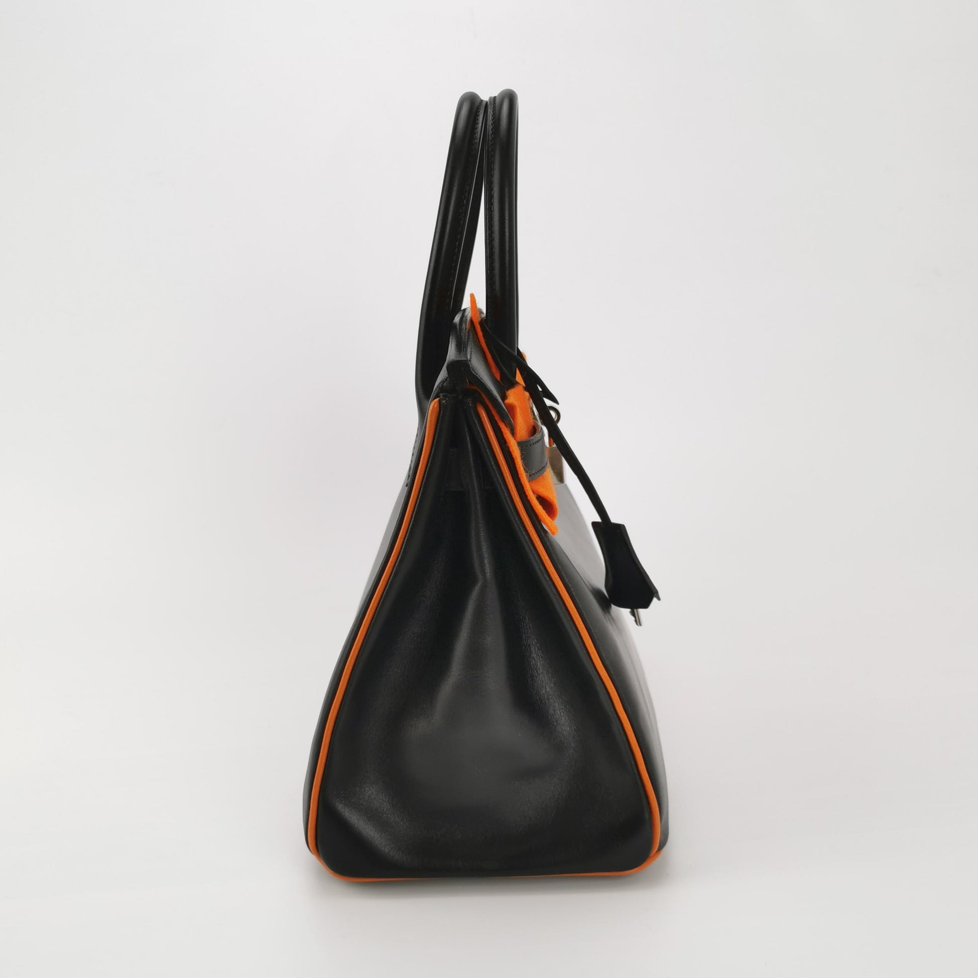 Birkin Gold 30 Box Calf Silver 89 Black J