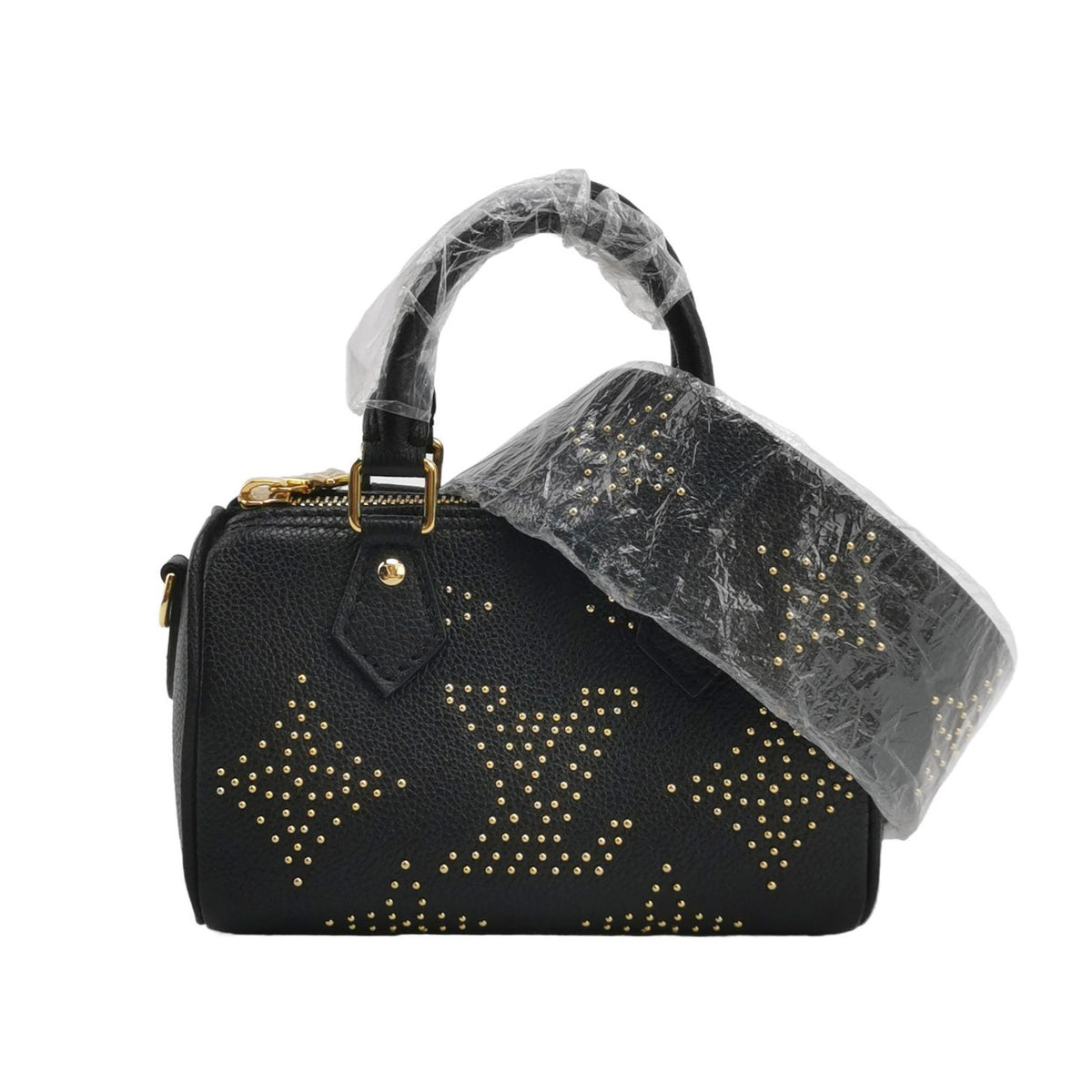 Louis Vuitton (LV) Louis Vuitton Speedy Nano Calfskin Shoulder Bag