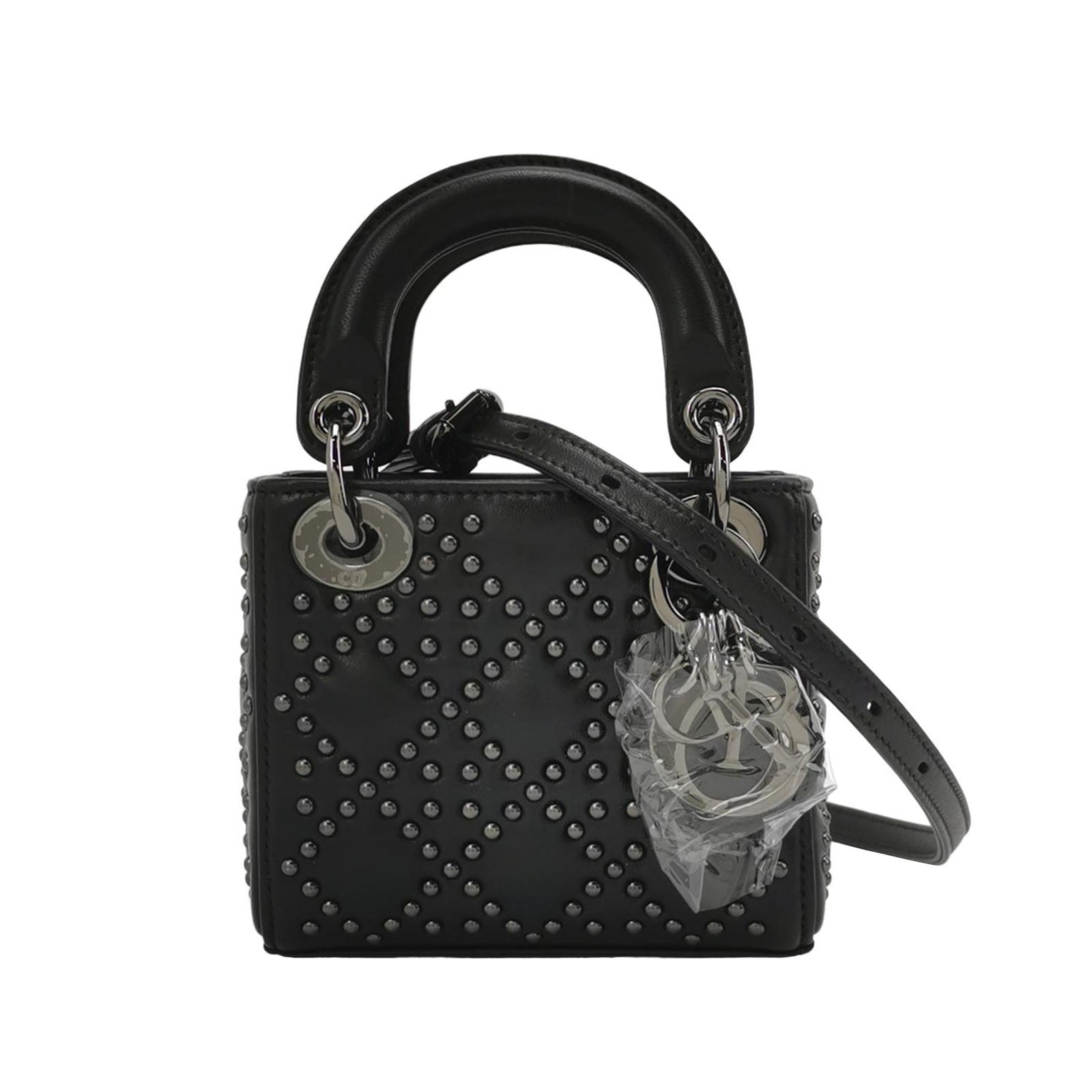 Lady Dior Lambskin Logo