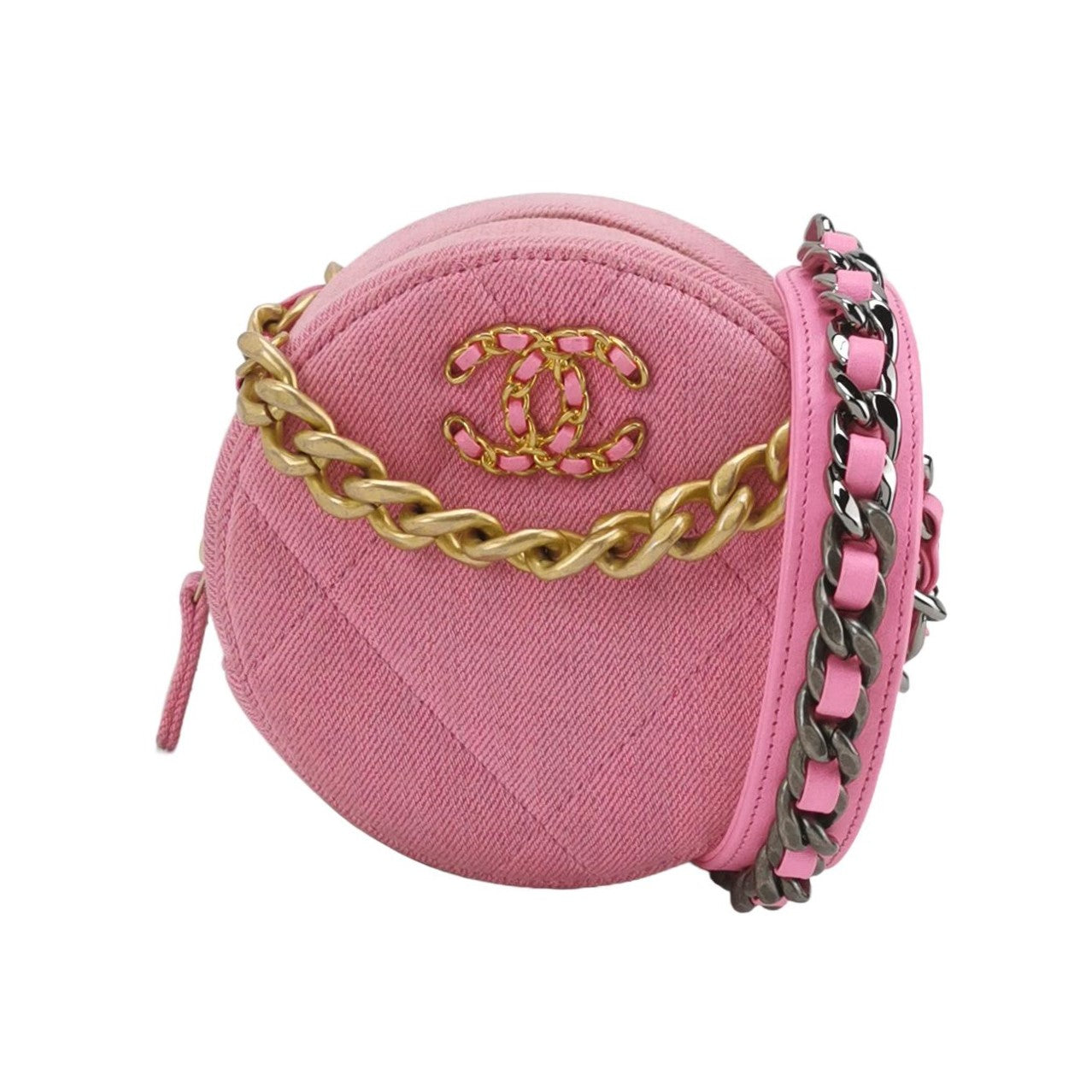 19Bag Canvas quilted CC turn-lock