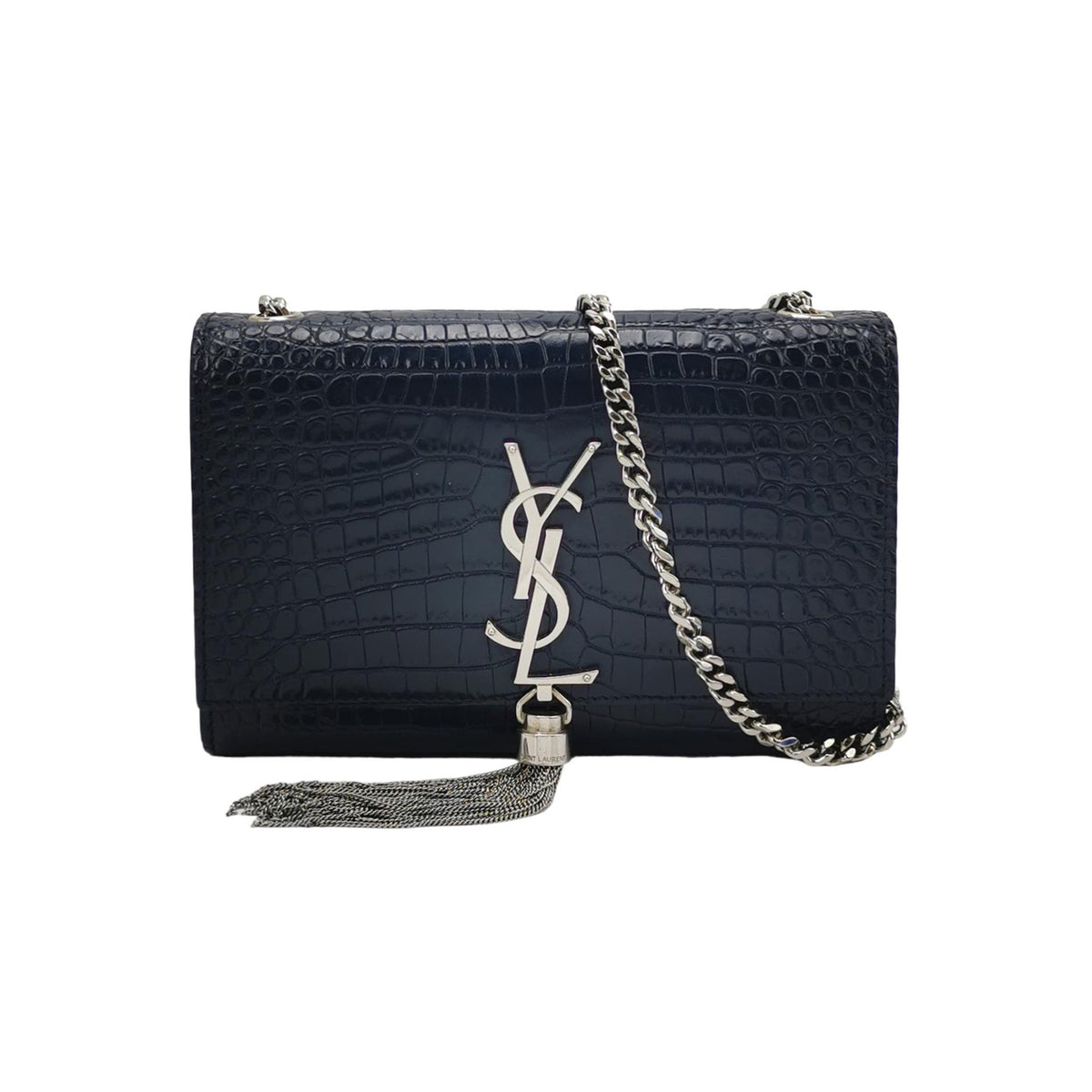 Saint Laurent Saint Laurent Kate Small Calfskin Shoulder Bag