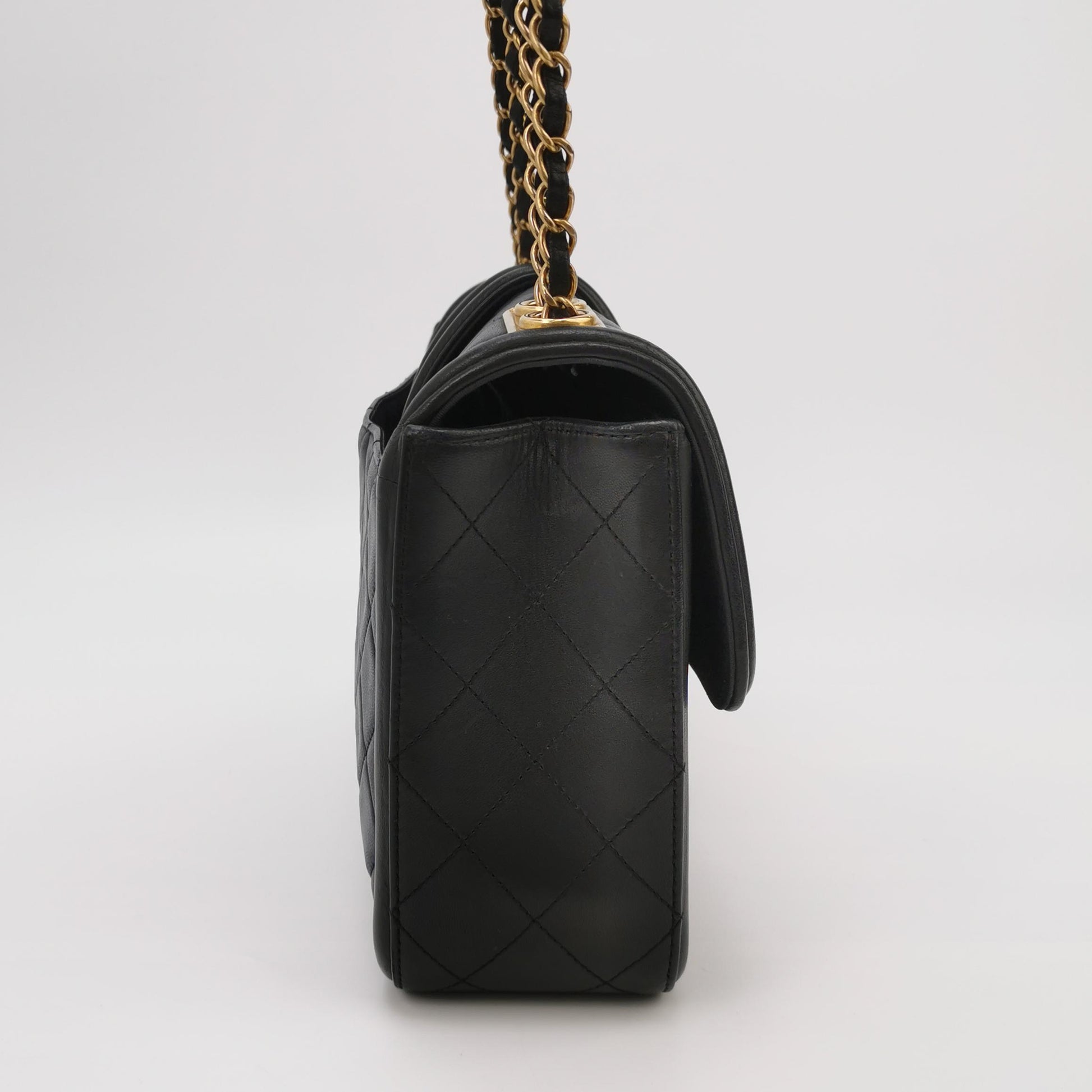 Flap Bag Lambskin quilted CC turn-lock