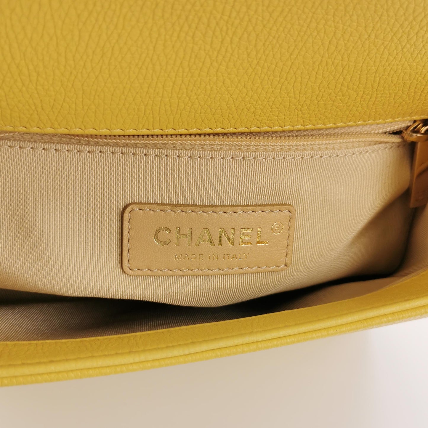 Flap Bag quilted Logo