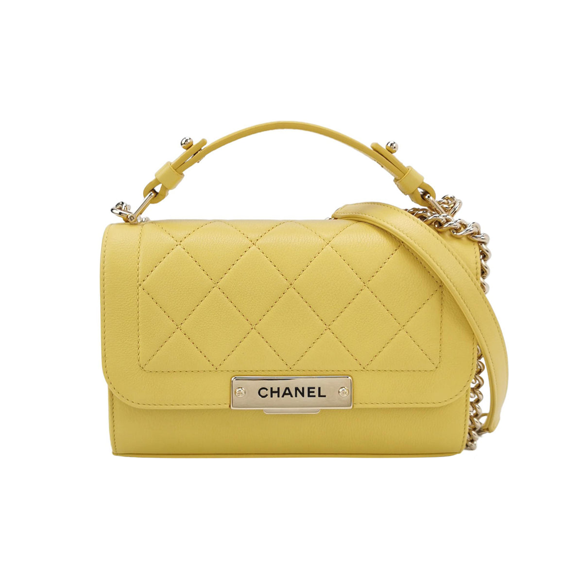 Chanel Chanel Flap Bag Calfskin Shoulder Bag
