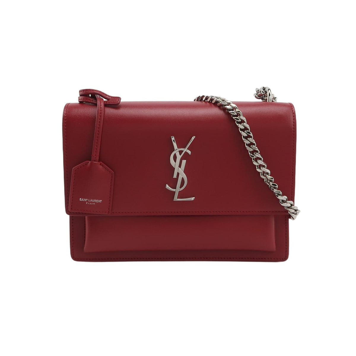 Saint Laurent Saint Laurent Sunset Medium Calfskin Shoulder Bag