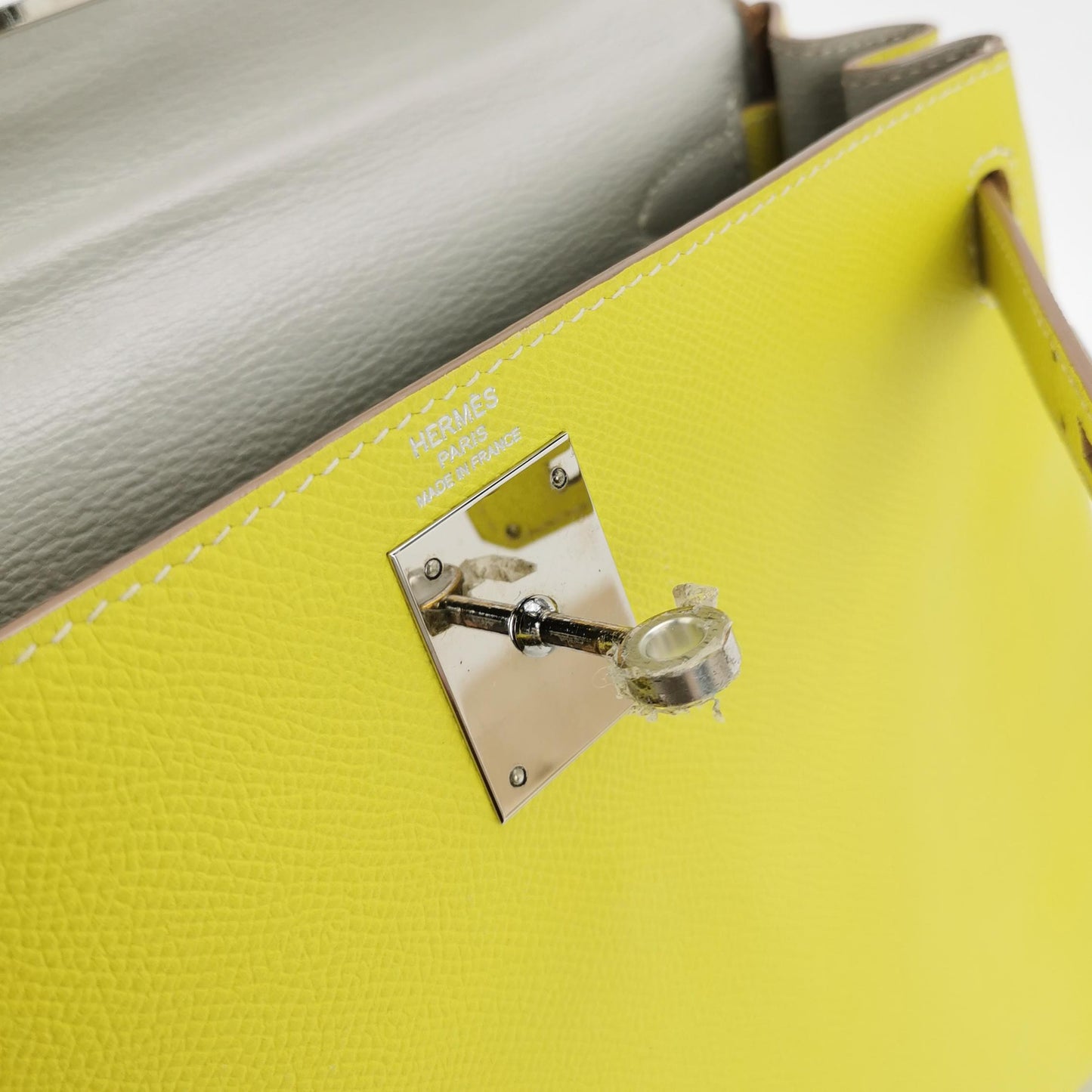 Kelly 28 Epsom Silver 9N O