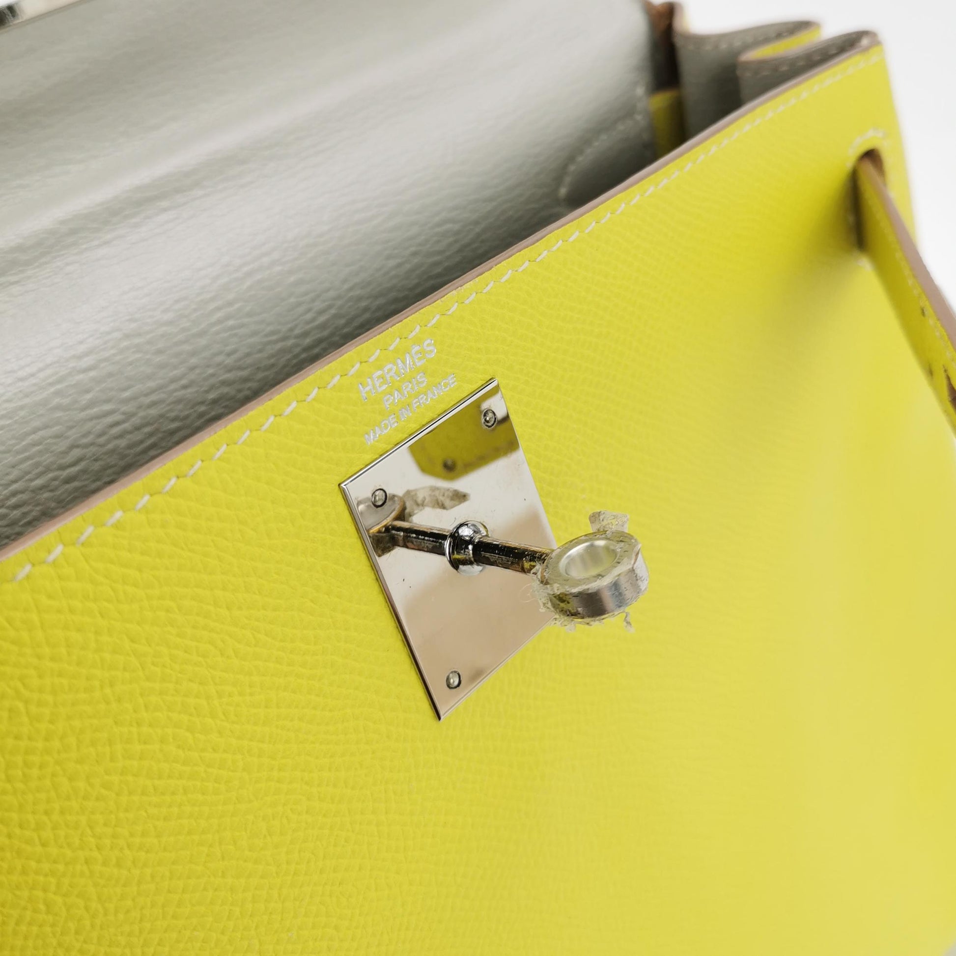 Kelly 28 Epsom Silver 9N O