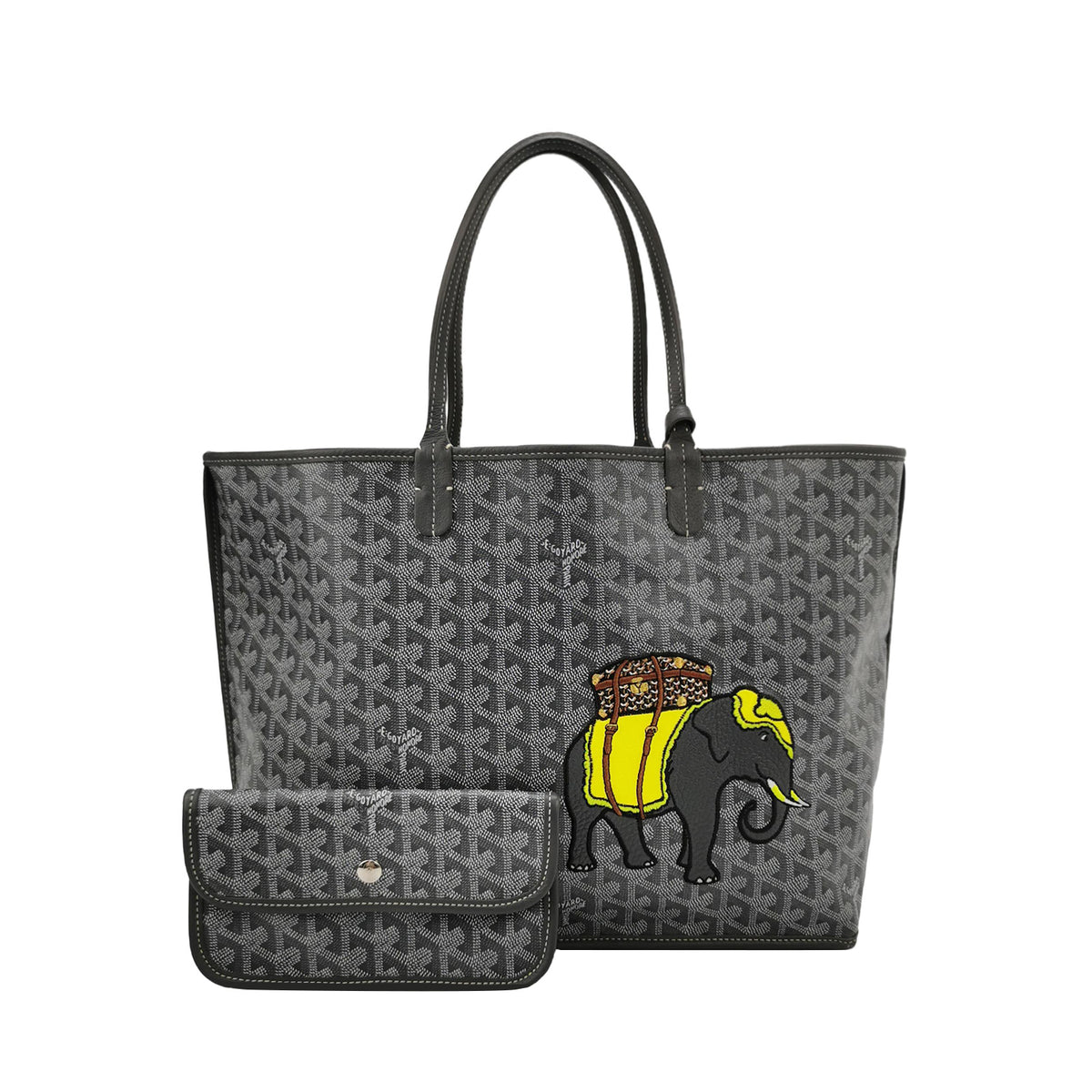 Goyard Goyard Anjou Calfskin Shoulder Bag