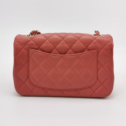 Classic Flap Seasonal limited Edition Mini Lambskin quilted CC turn-lock
