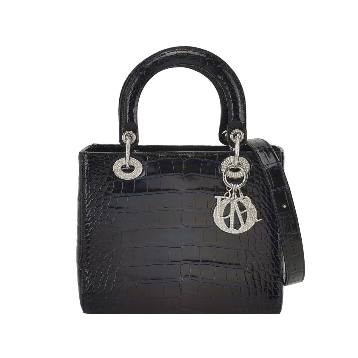 Dior Dior Crocodile Medium Lady Dior Bag