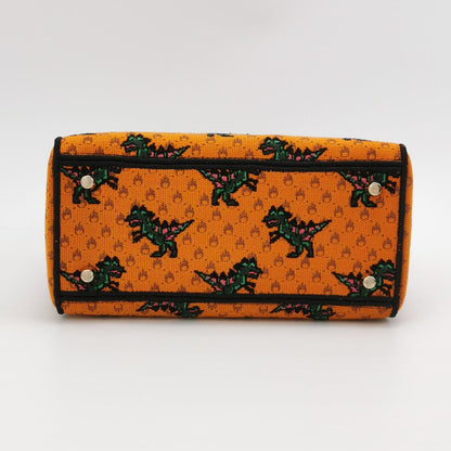 Lady Dior Medium Canvas Logo