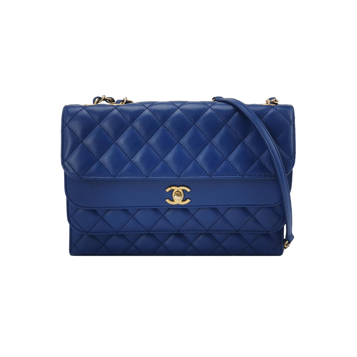 Chanel Chanel Flap Bag Calfskin Shoulder Bag