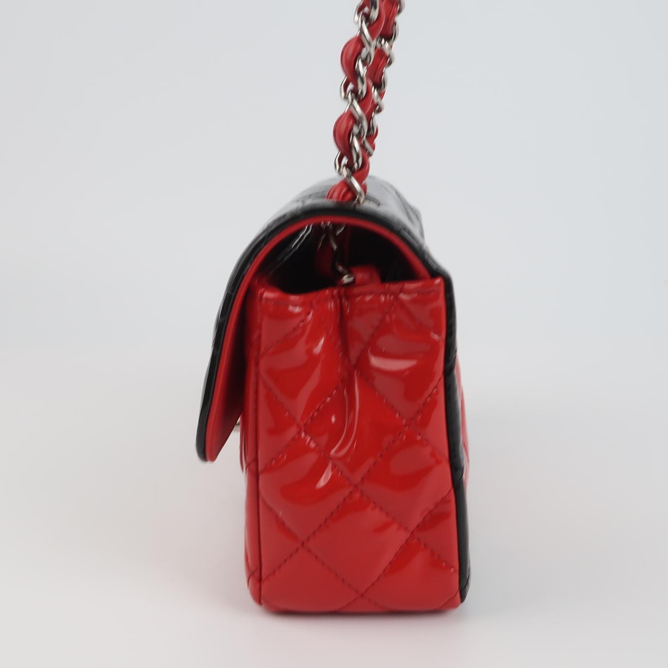 Classic Flap Seasonal limited Edition Mini Patent leather CC turn-lock