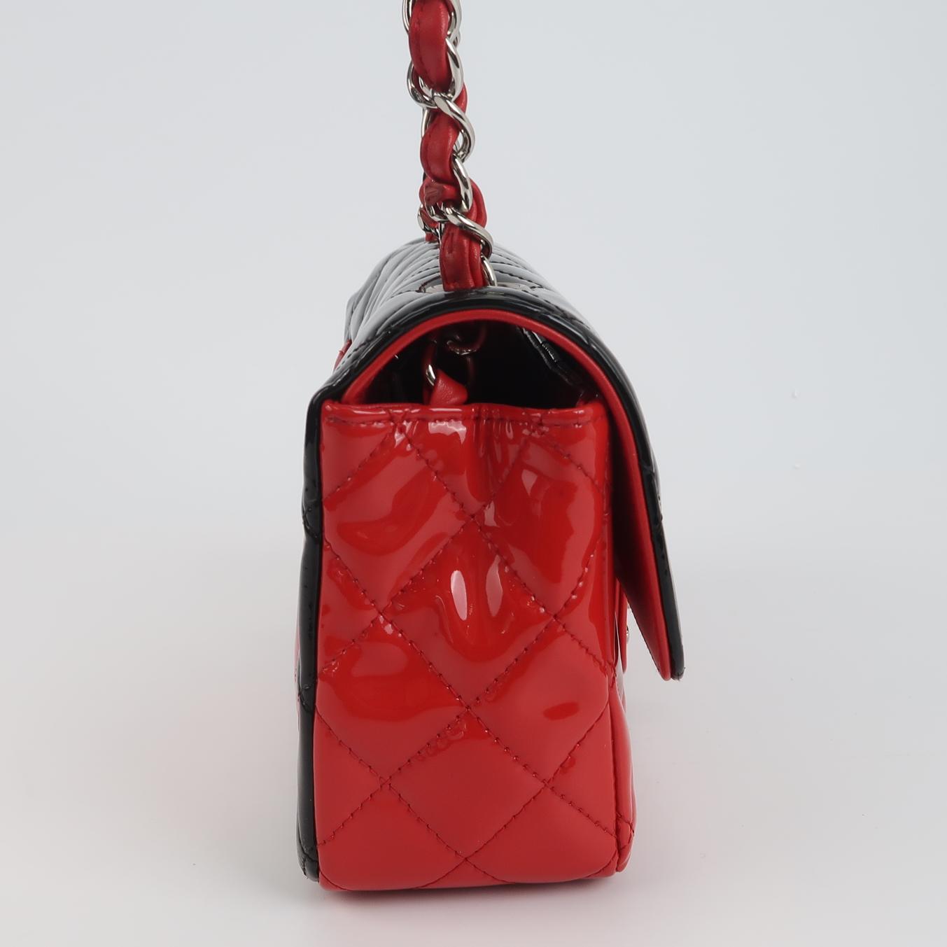 Classic Flap Seasonal limited Edition Mini Patent leather CC turn-lock