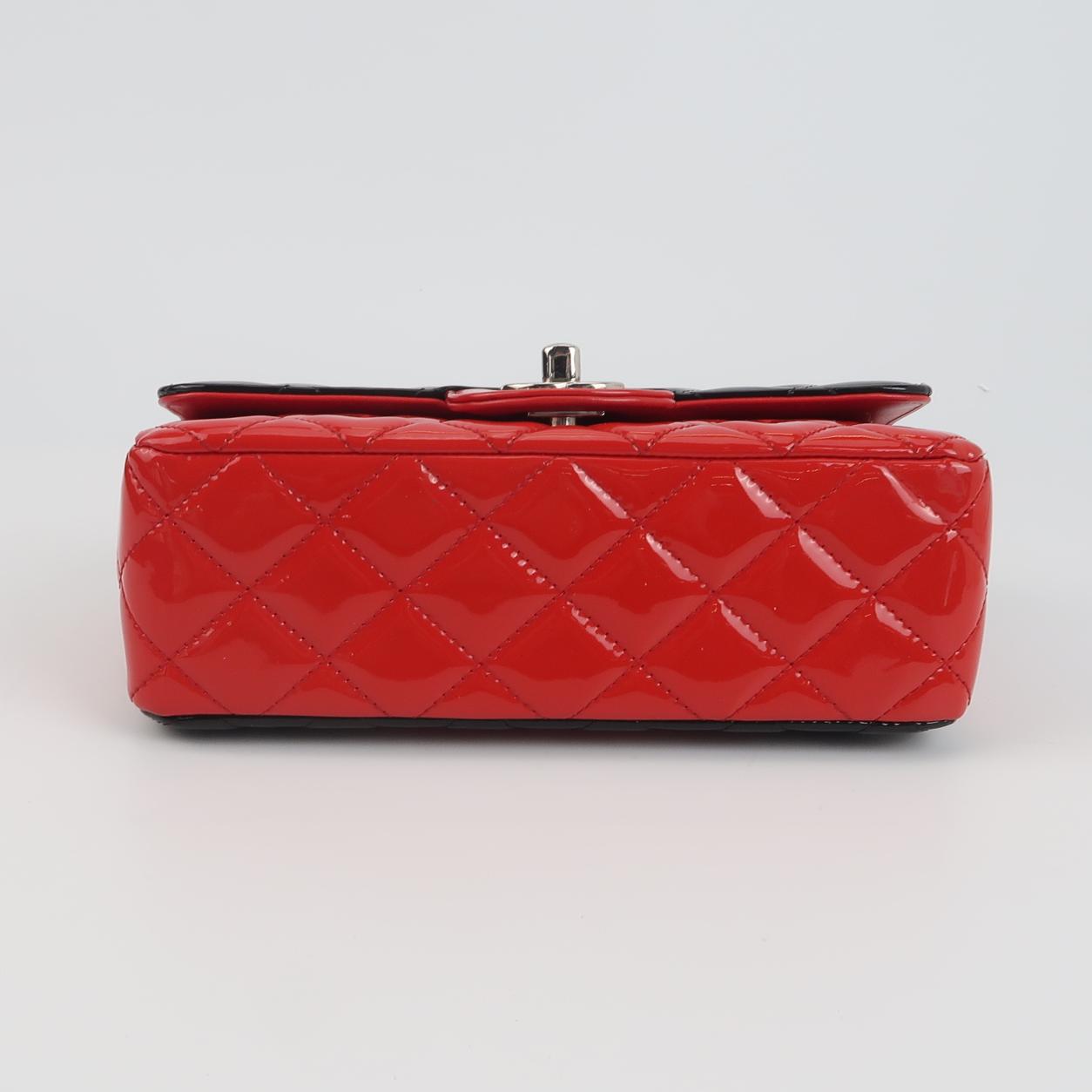 Classic Flap Seasonal limited Edition Mini Patent leather CC turn-lock