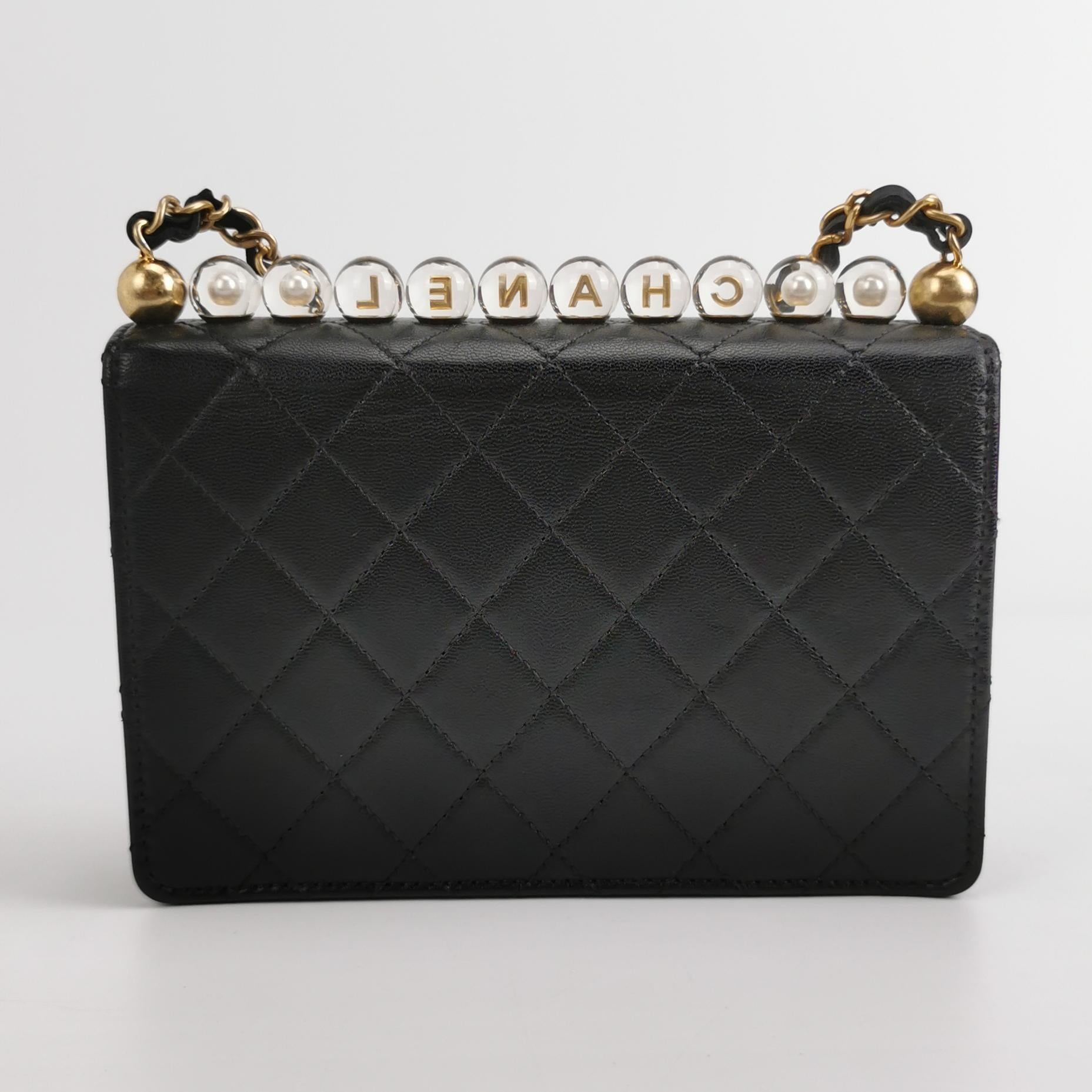 Flap Bag Lambskin quilted CC turn-lock