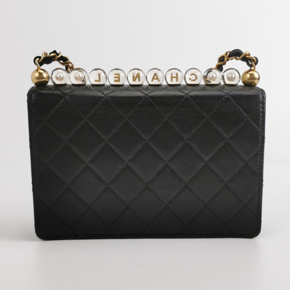 Flap Bag Lambskin quilted CC turn-lock