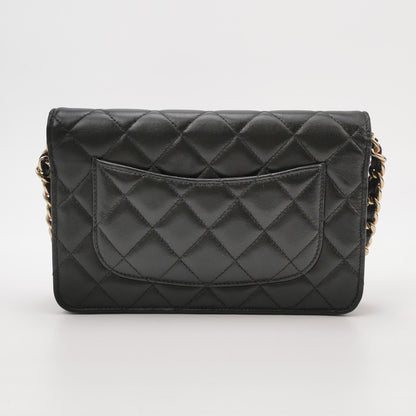 Flap Bag Lambskin quilted CC turn-lock Logo Logo woc