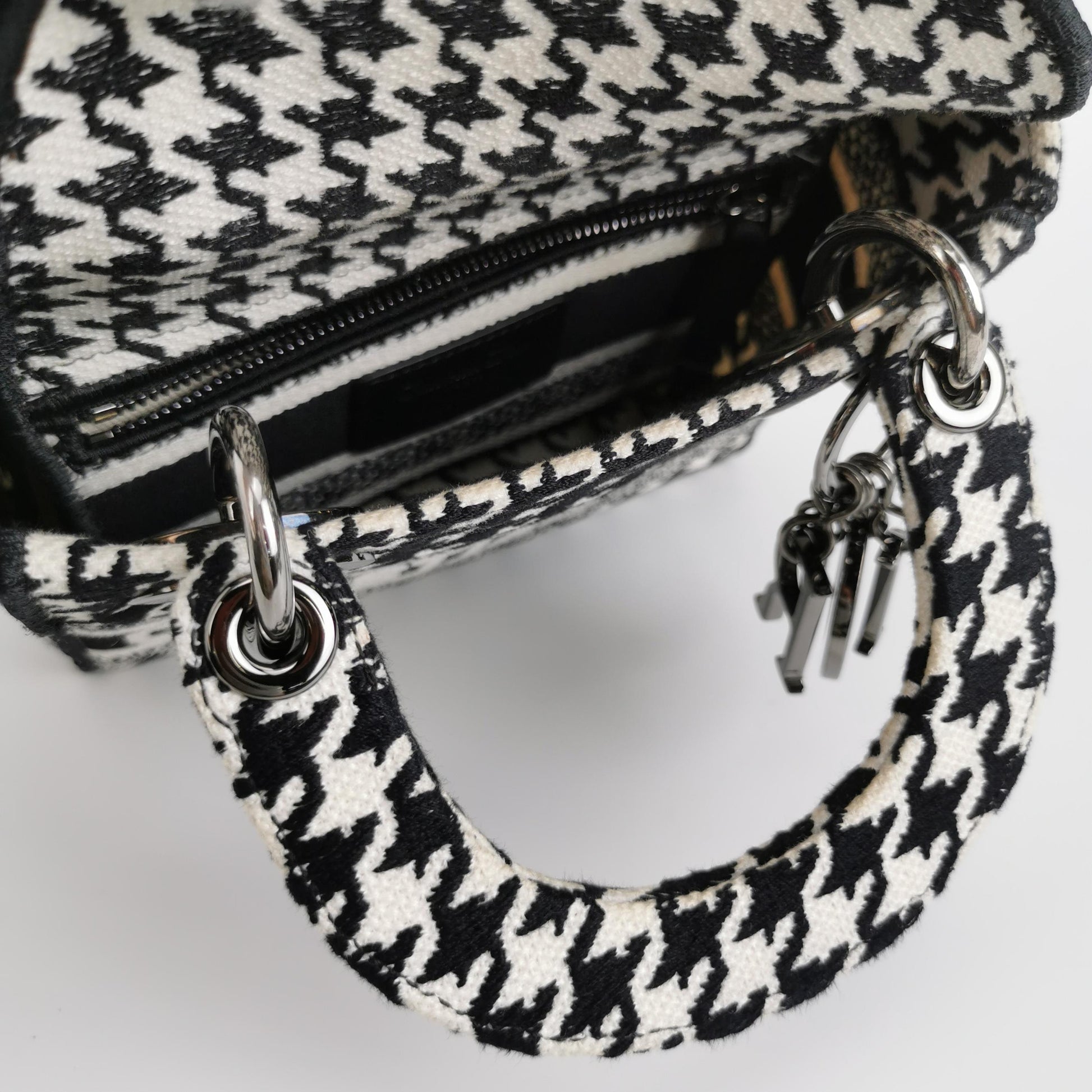 Lady Dior Canvas Logo