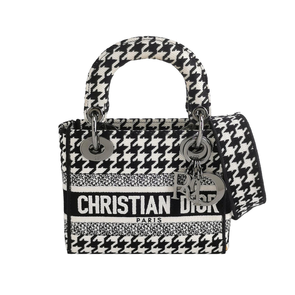 Dior Dior Canvas Mini Lady Dior Bag