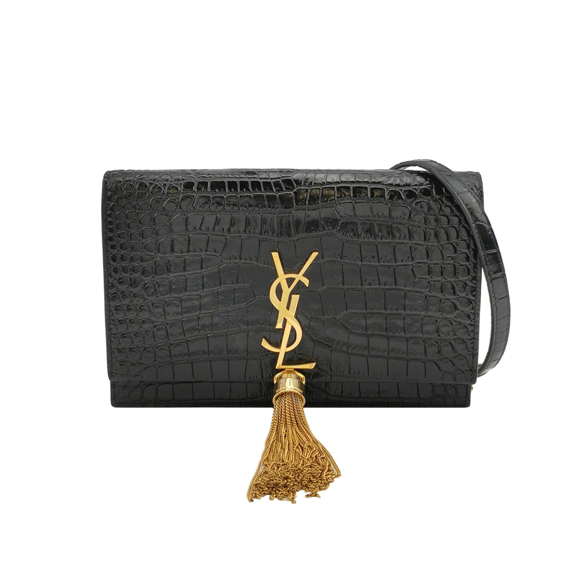 Saint Laurent Saint Laurent Kate Small Calfskin Shoulder Bag