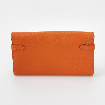 Kelly Large Chevre Mysore Lambskin Gold 9J T