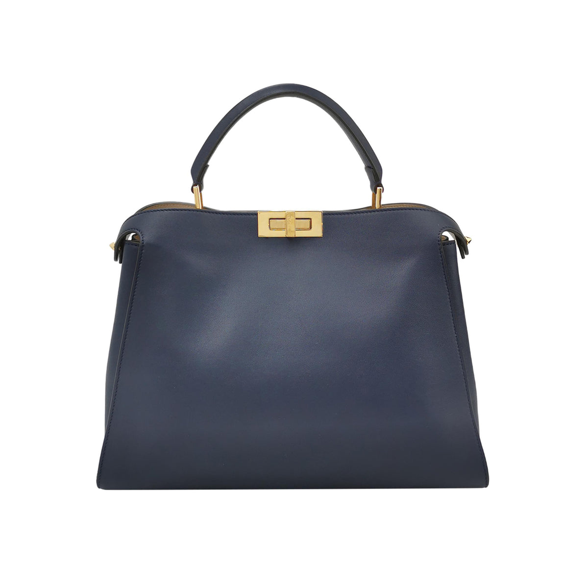 Fendi Fendi Peekaboo Large Calfskin Top-Handle Bag