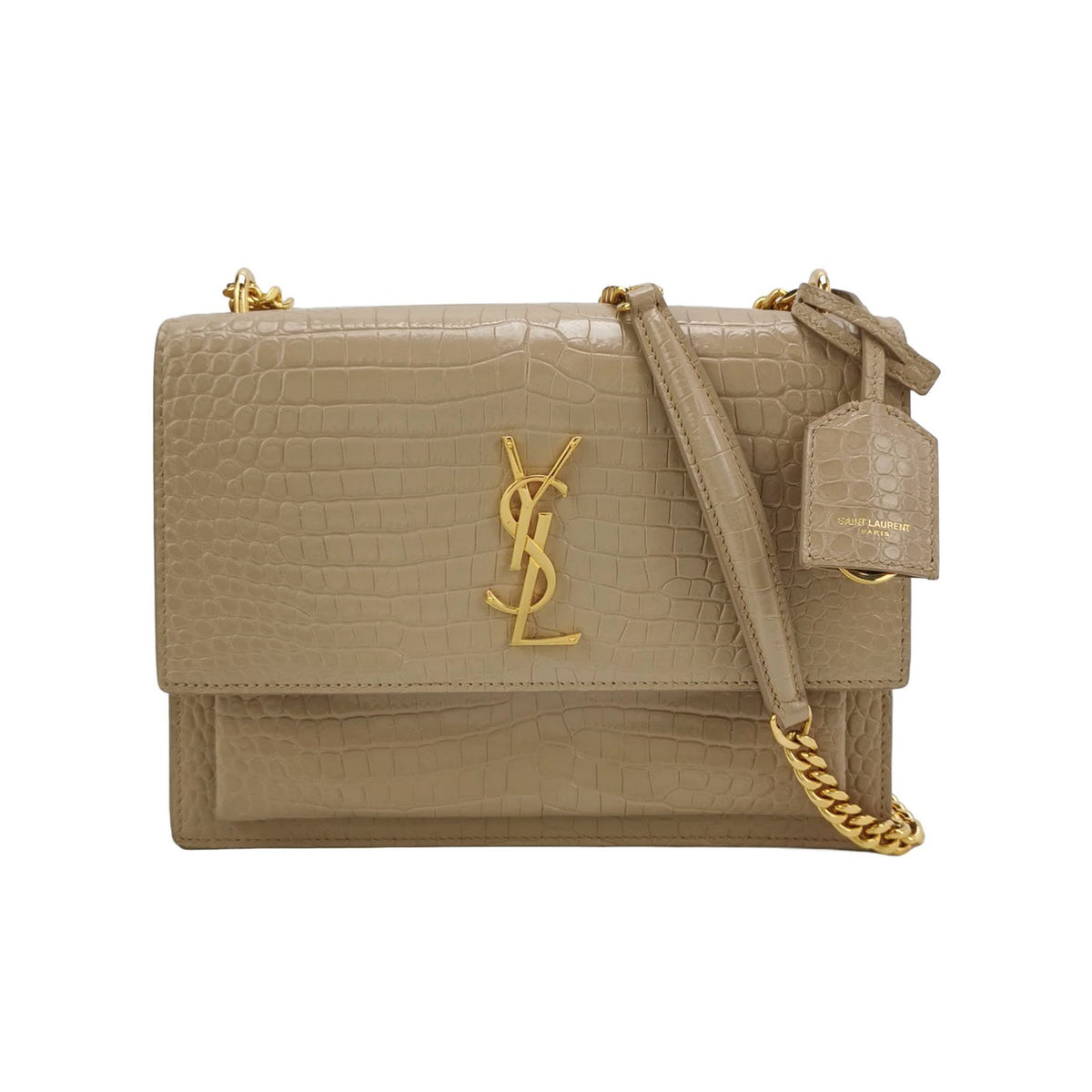 Saint Laurent Saint Laurent Sunset Medium Calfskin Shoulder Bag