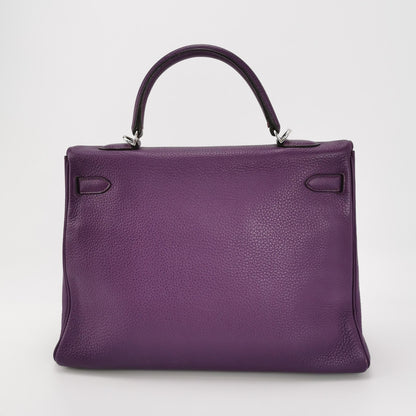 Kelly 35 Togo Silver P9 P