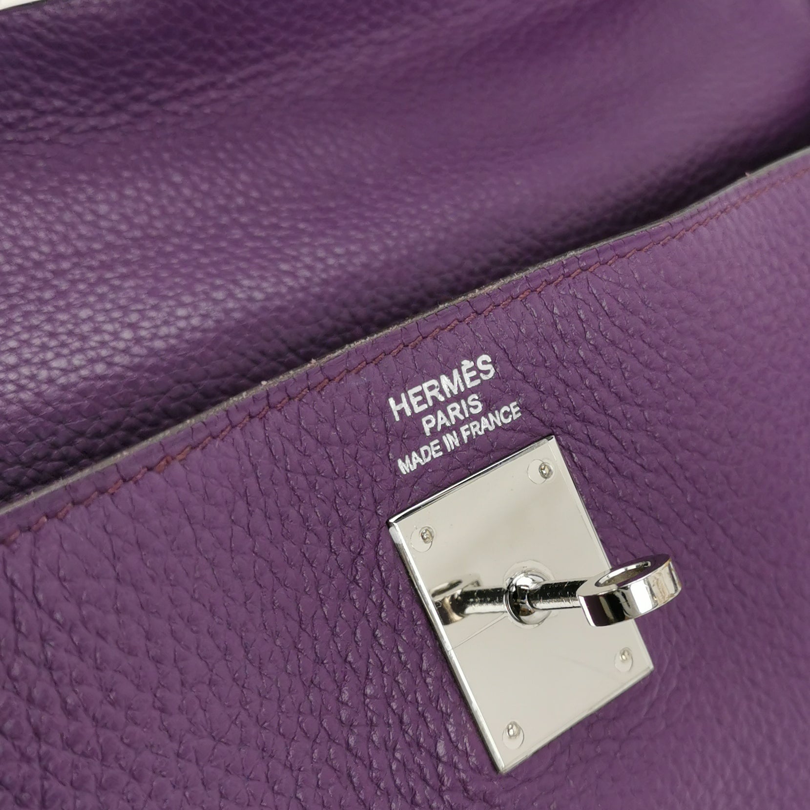 Kelly 35 Togo Silver P9 P