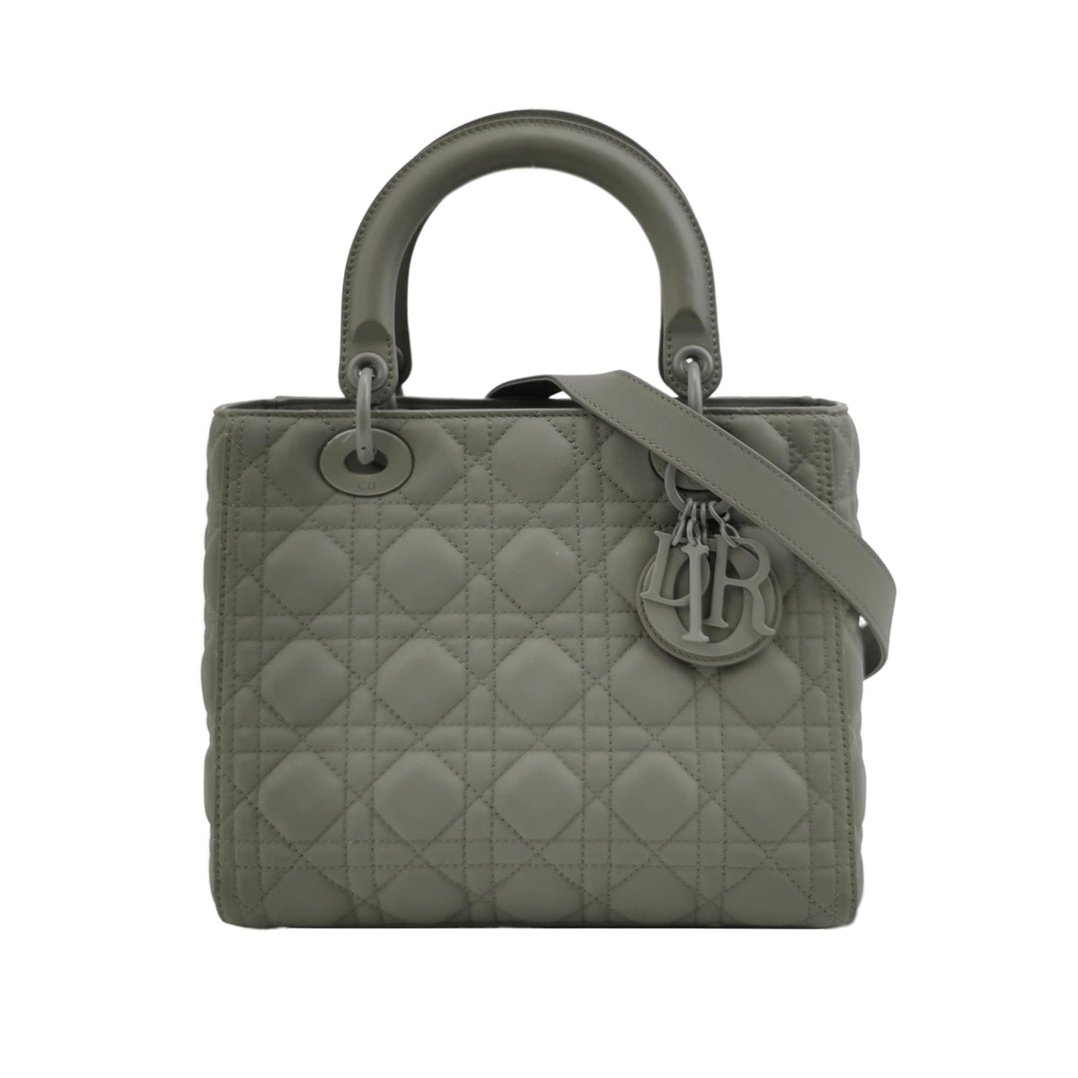 Dior Dior Calfskin Medium Lady Dior Bag