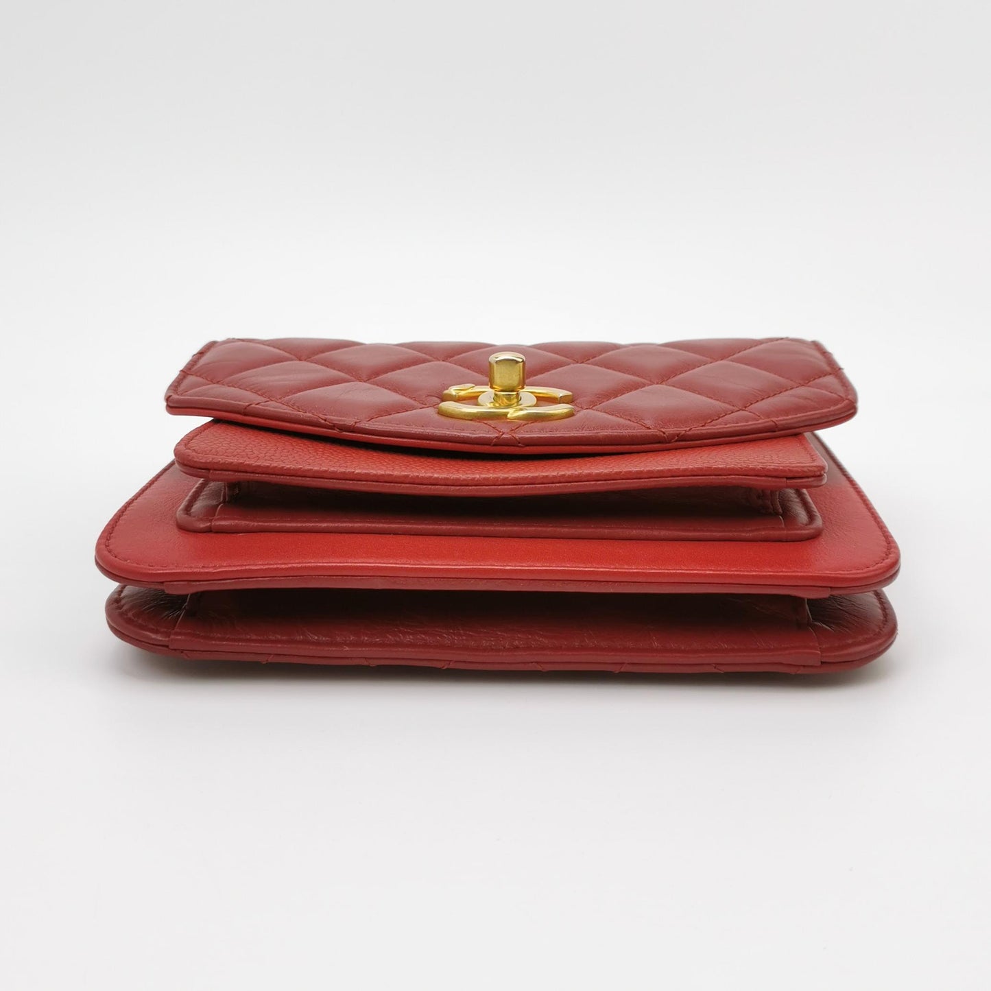 Flap Bag quilted CC turn-lock