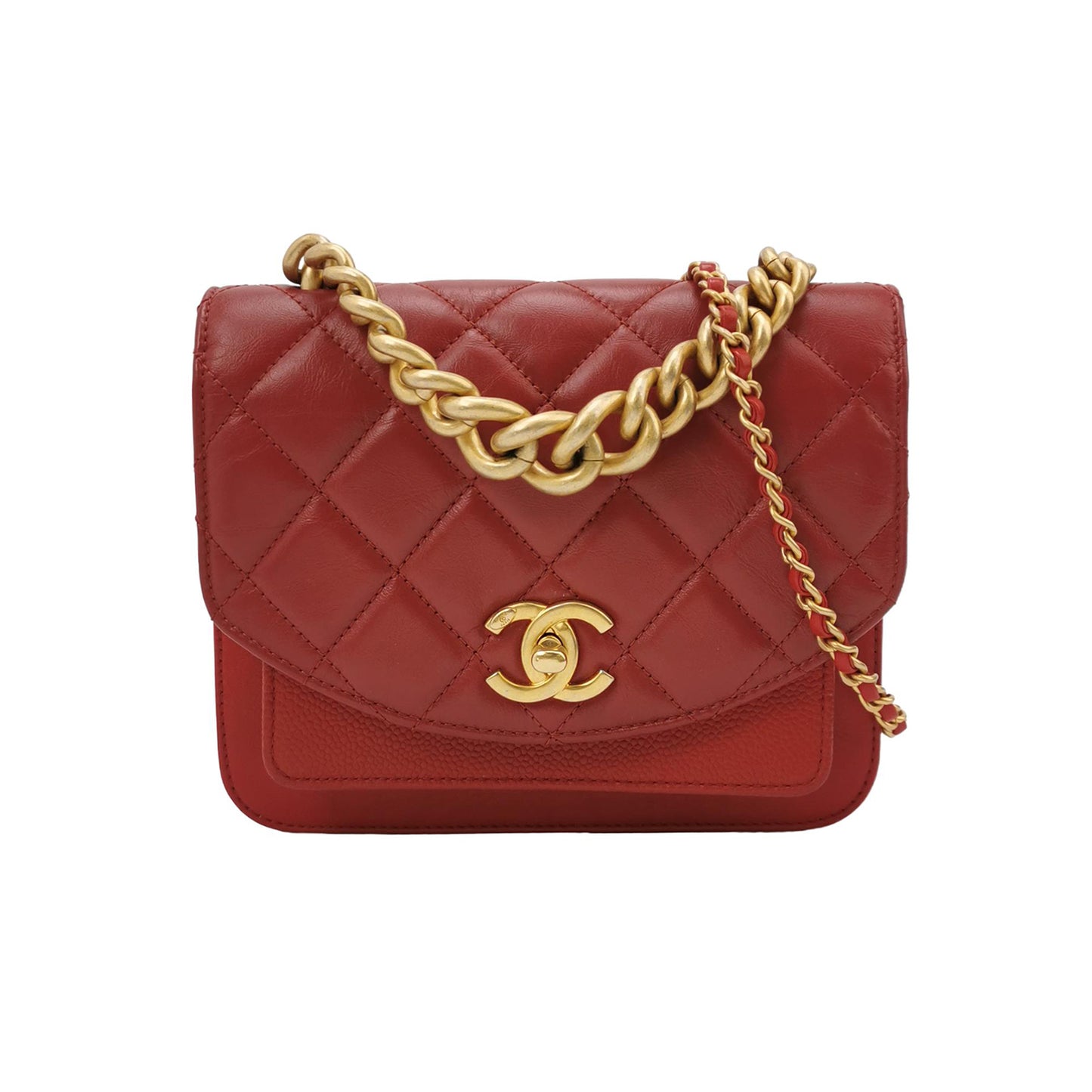 Flap Bag quilted CC turn-lock