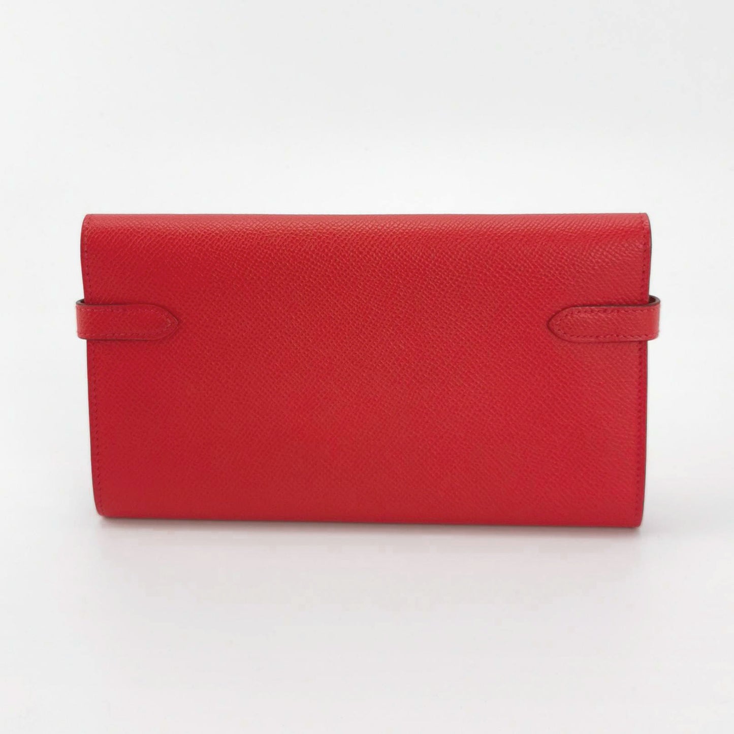 Kelly Large Epsom Silver 5X Red R